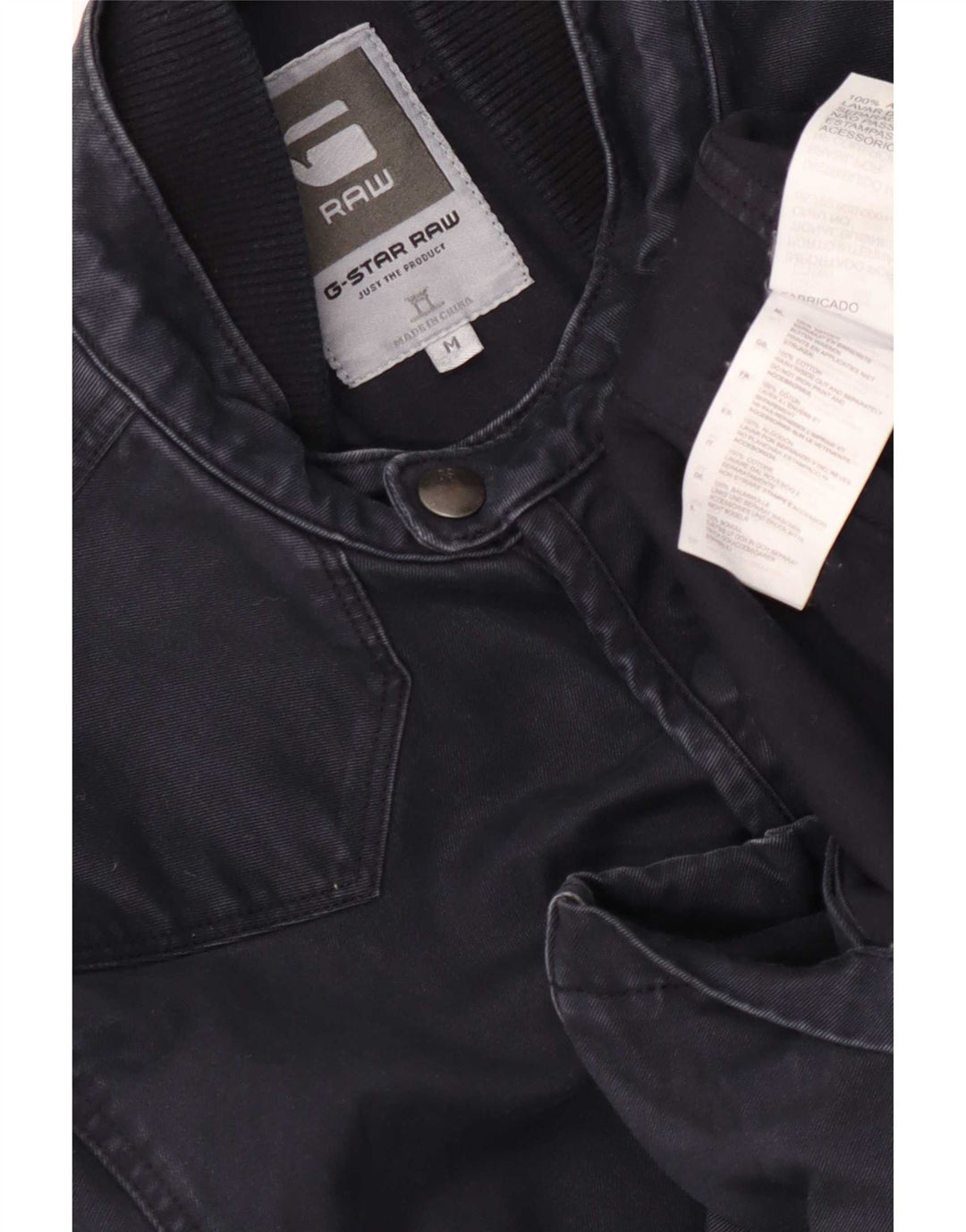 Giacca utility da uomo G-Star UK 38 cotone blu navy medio