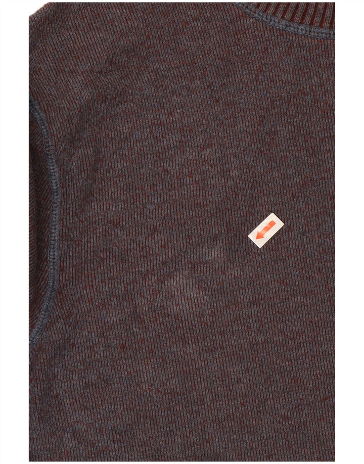 Felpa da uomo Quiksilver Maglione in cotone bordeaux medio