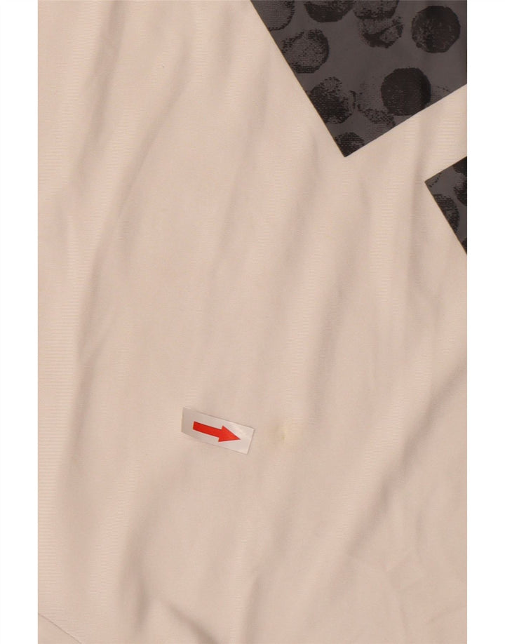 T-shirt grafica Adidas Climalite da ragazzo, 13-14 anni, grande, in poliestere bianco