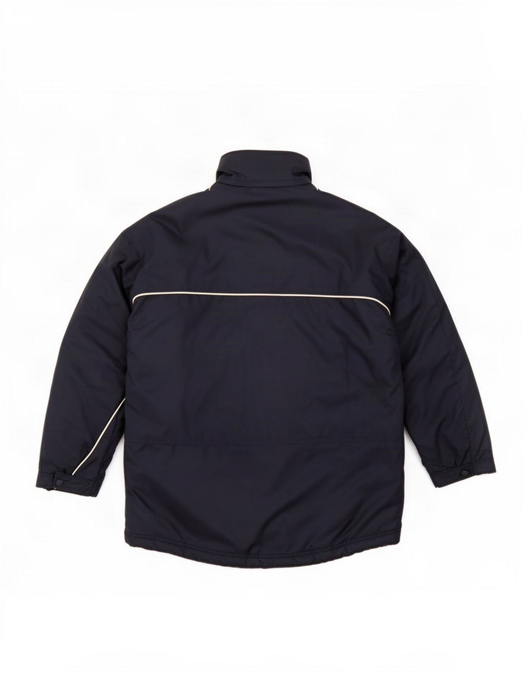 Cappotto imbottito da uomo vestibilità ampia Adidas UK 38/40 medio poliestere blu navy