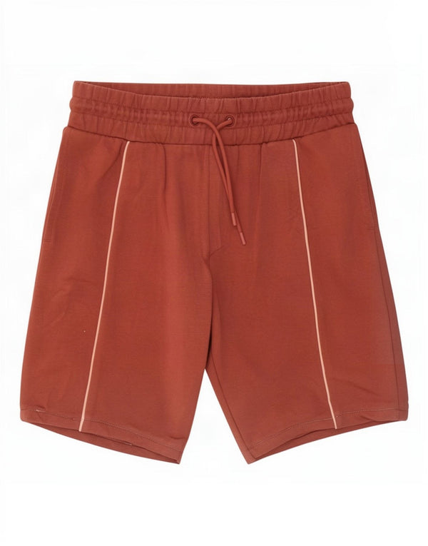 Pantaloncini sportivi da uomo Fila XS in cotone a righe marroni