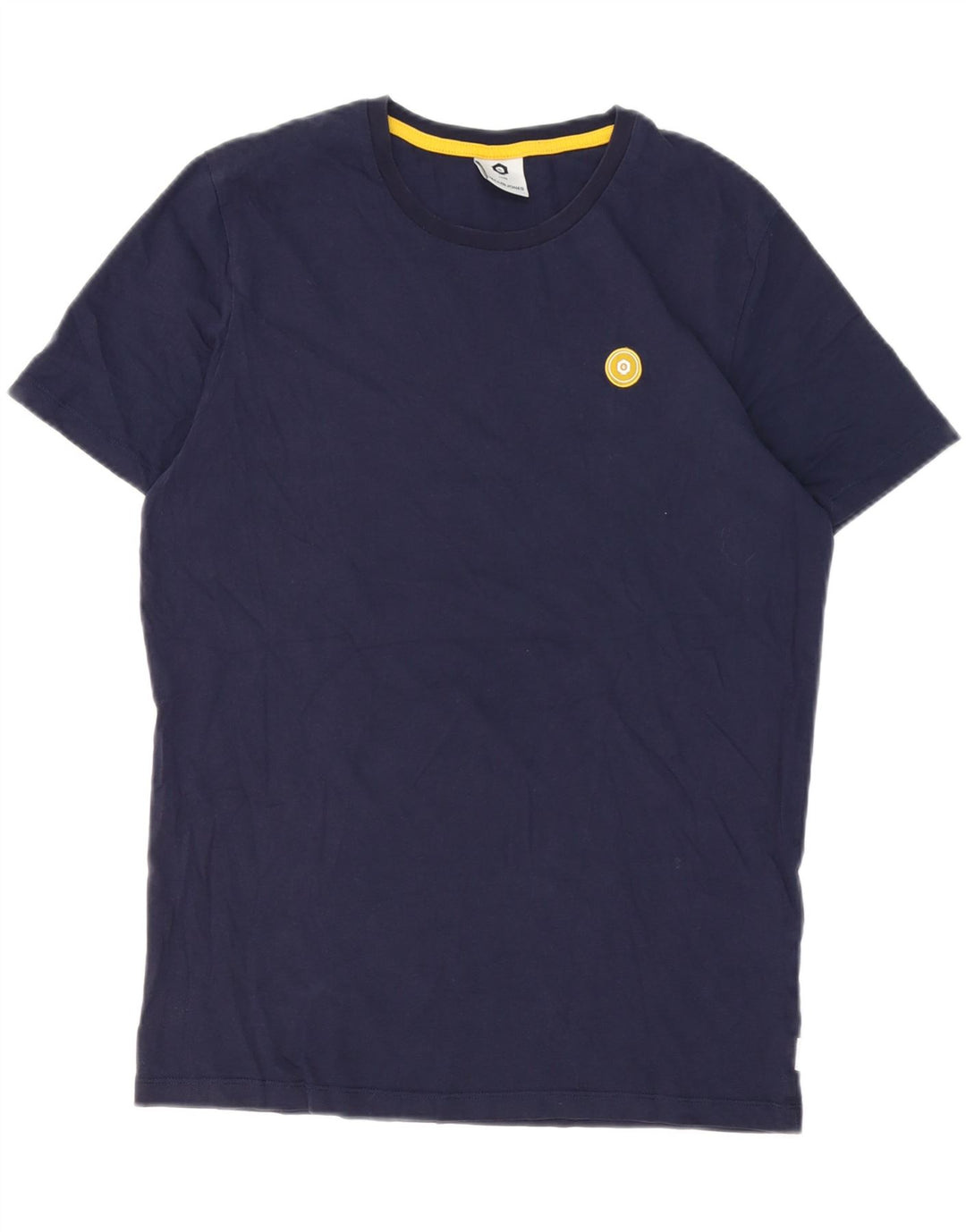 T-shirt da uomo Jack & Jones Top in cotone blu navy medio