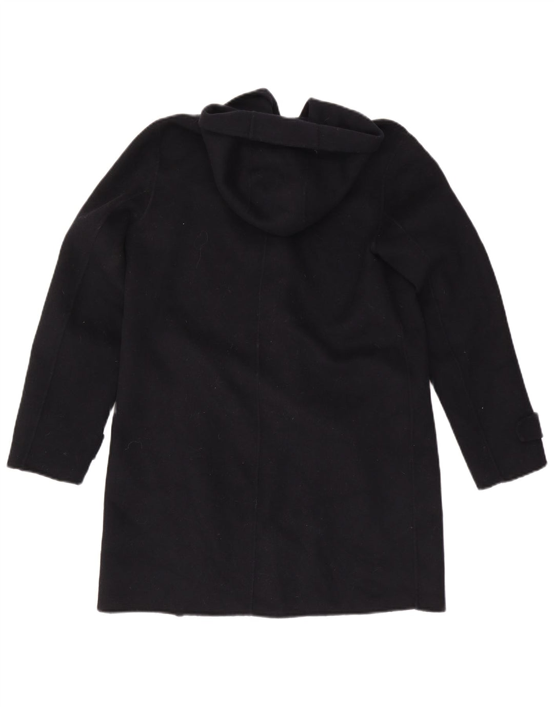 Cappotto con cappuccio da donna Zara UK 14 medio nero