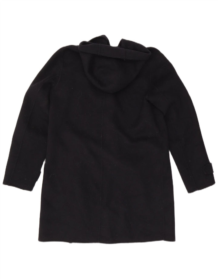 Cappotto con cappuccio da donna Zara UK 14 medio nero