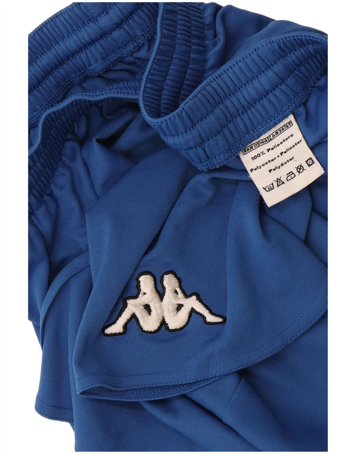 Pantaloncini sportivi da uomo Kappa grandi blu in poliestere