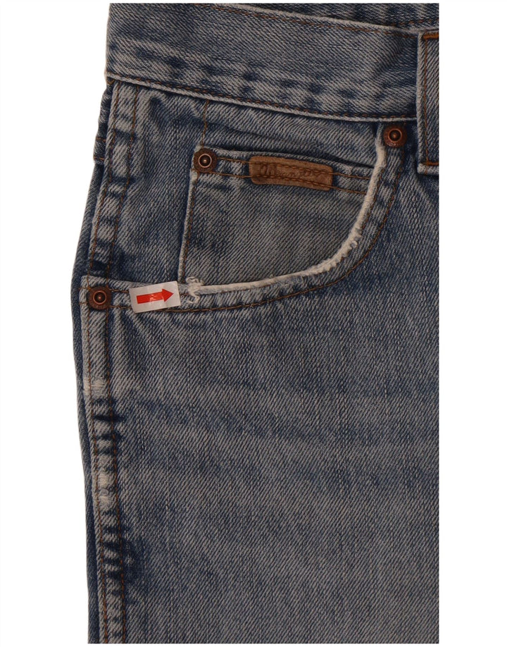 Jeans dritti da uomo Wrangler Texas W33 L34 cotone blu