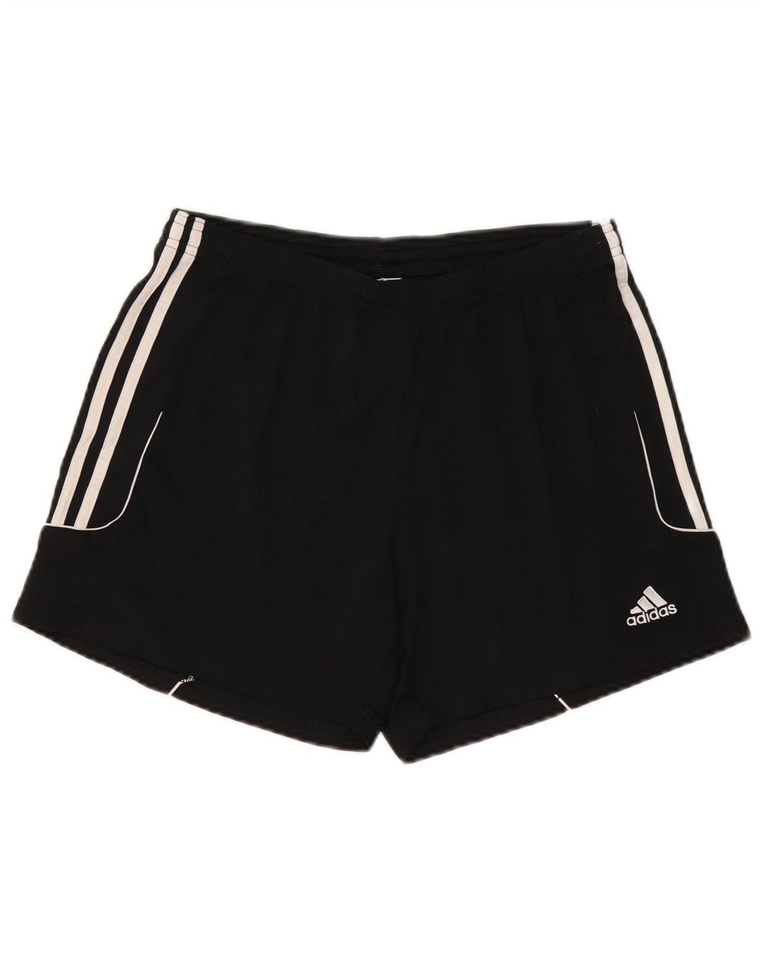 Pantaloncini sportivi Adidas Climalite da donna UK 16/18 Large Nero Poliestere