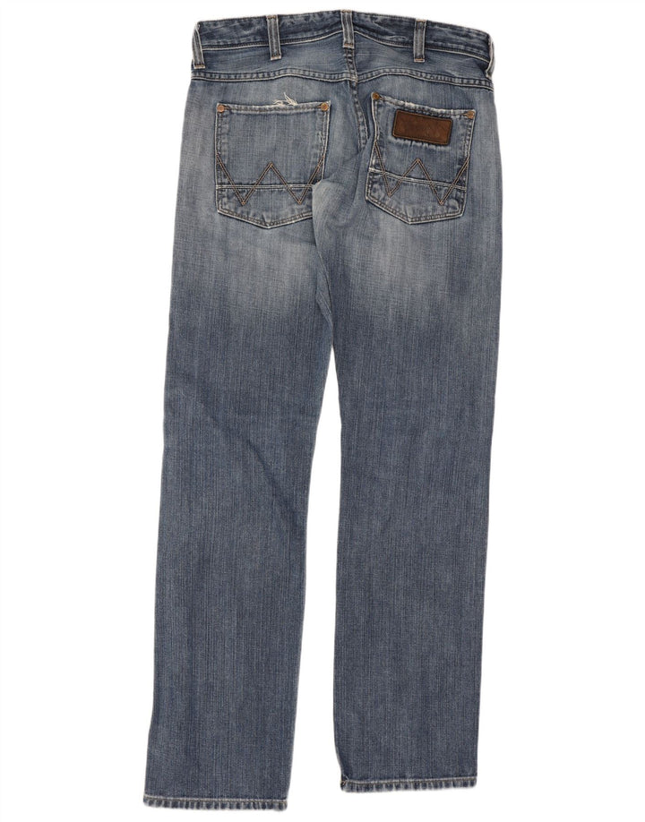Jeans dritti Crank da donna Wrangler W32 L34 cotone blu