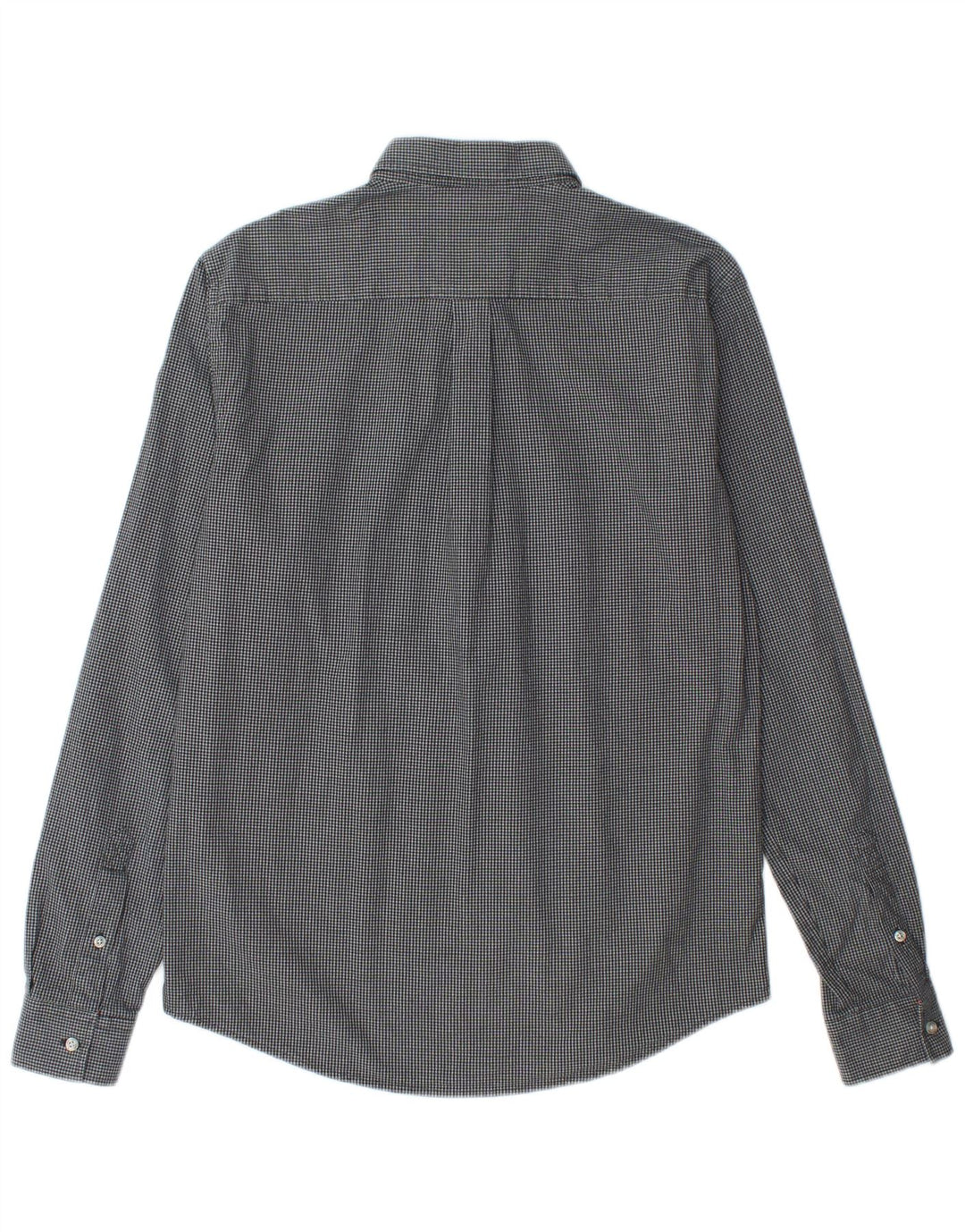 Camicia da uomo Superdry in cotone a quadretti blu navy medio
