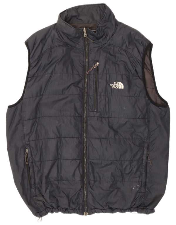 Gilet imbottito con zip da uomo The North Face UK 42 XL poliestere nero