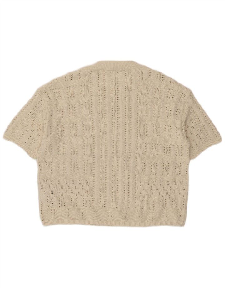 Maglione maglione girocollo da donna Marks & Spencer See Through UK 14 Medium Be