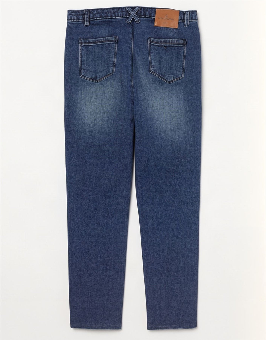 Jeans slim da donna Best Company W28 L26 cotone blu