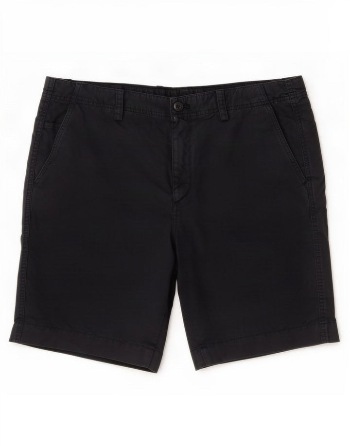 Pantaloncini chino da uomo Massimo Dutti EU 44 Large W34 cotone blu navy