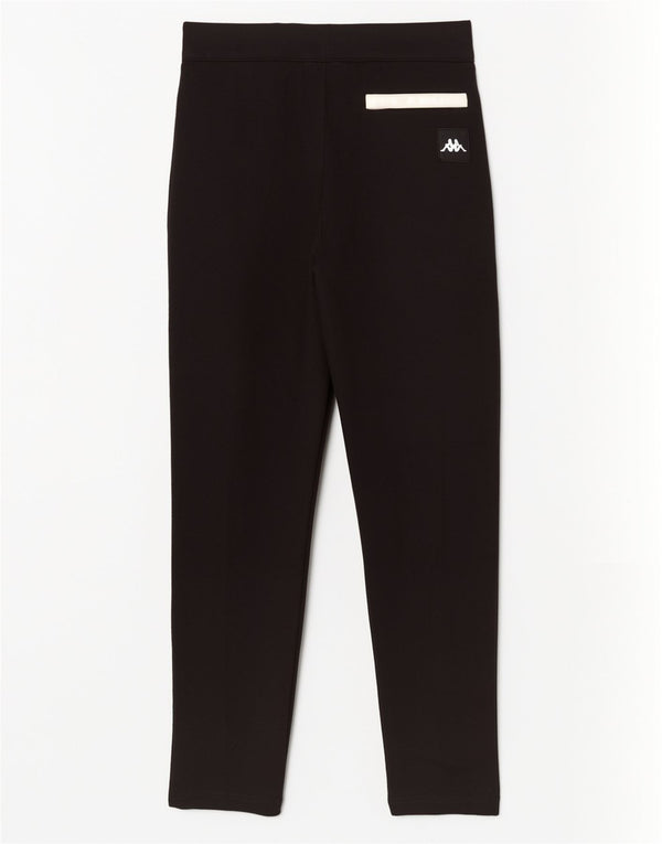 Pantaloni da tuta con grafica Kappa da donna Small Black Colourblock Sports