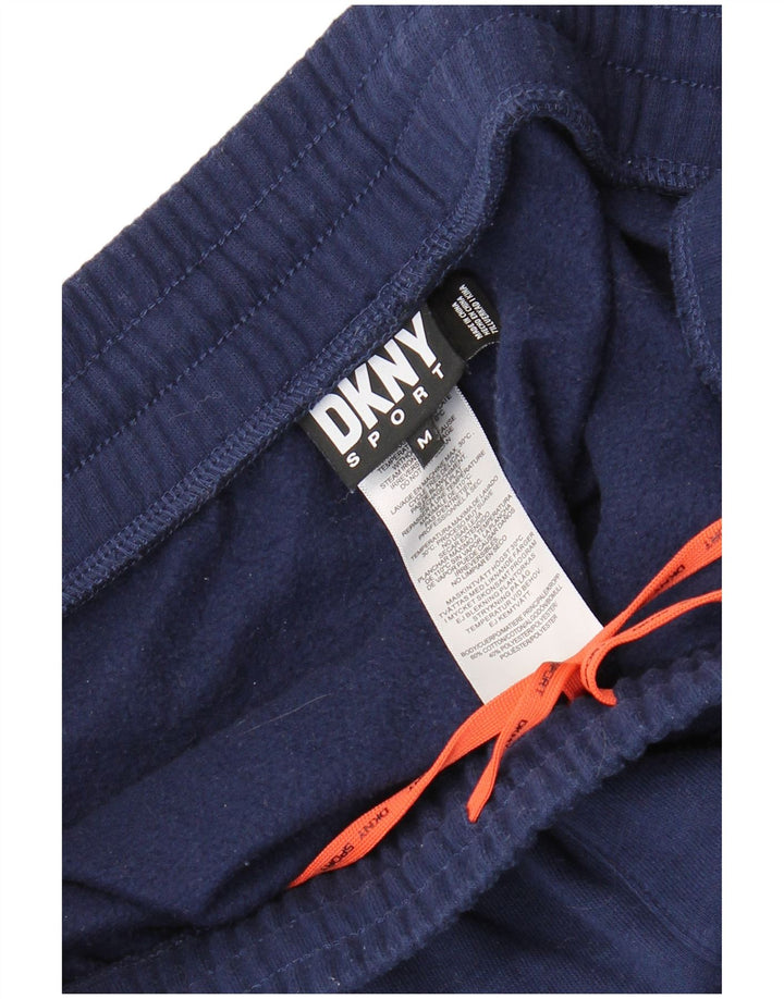Dkny Pantaloni da tuta con grafica da uomo Joggers Medium Blu Navy Colorblock