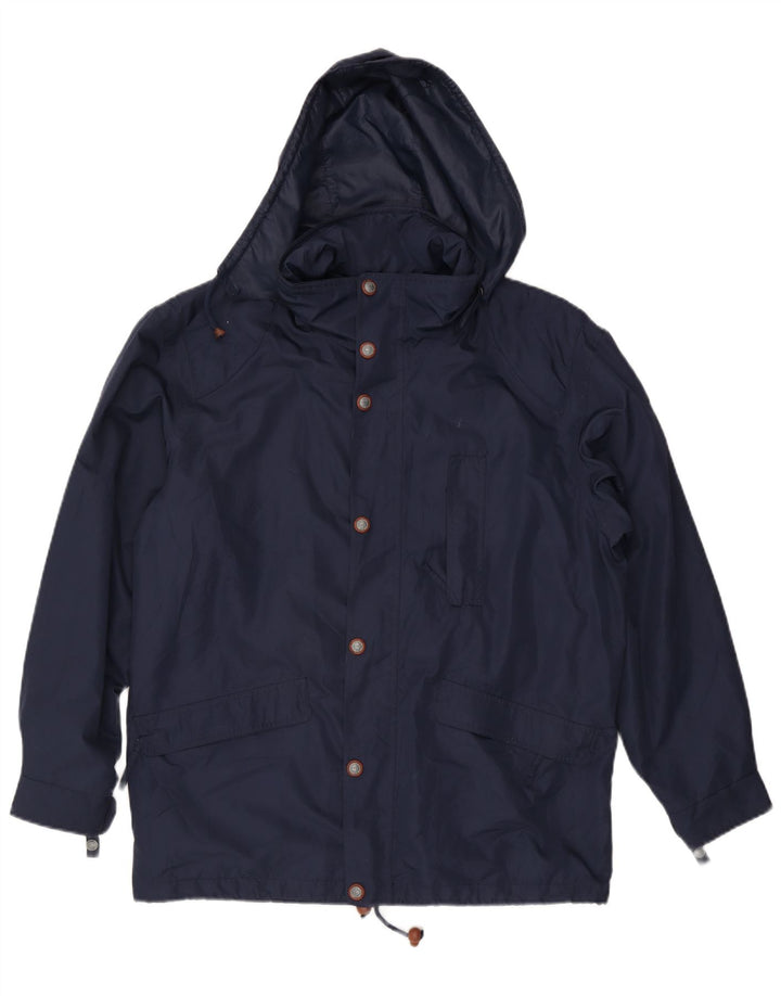 Ciesse Piumini Giacca utilitaria da uomo con cappuccio UK 44 XL Poliestere blu navy