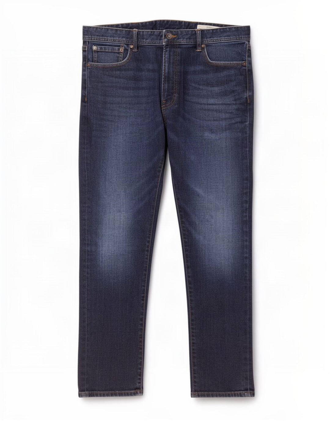 Jeans slim da uomo Marks & Spencer W38 L31 cotone blu