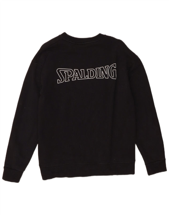 Felpa con grafica Zara da uomo, grande, in cotone nero