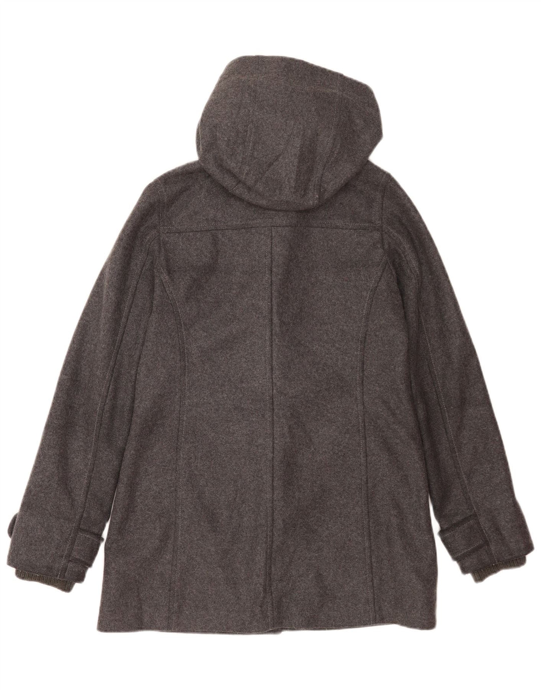 Montgomery con cappuccio da donna Tommy Hilfiger UK 14 Lana grigio medio