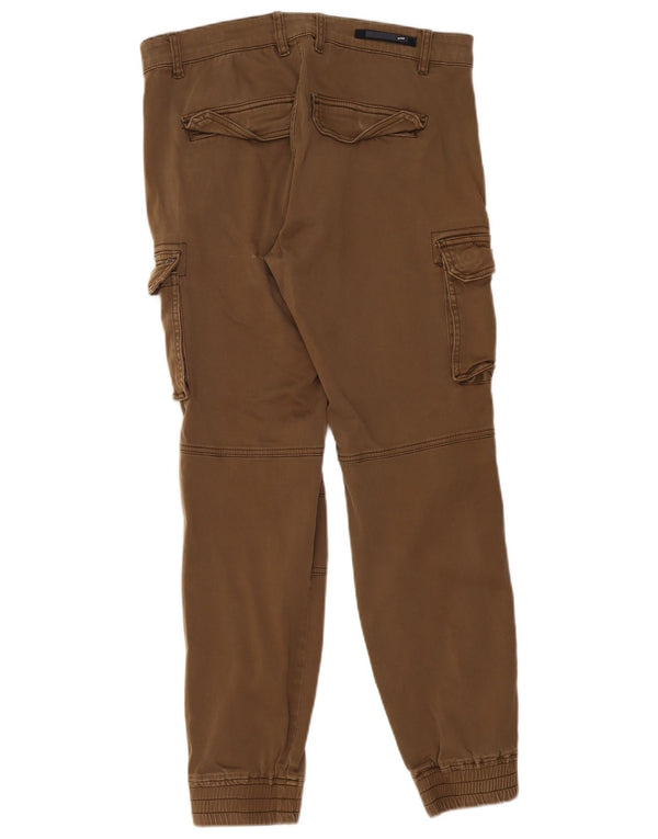 Pantaloni cargo da jogging da uomo Gas Large W34 L29 Beige