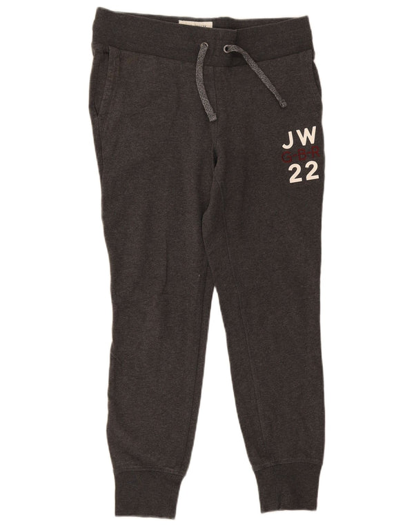 Pantaloni da tuta con grafica da donna Jack Wills Joggers UK 10 Small Grigio