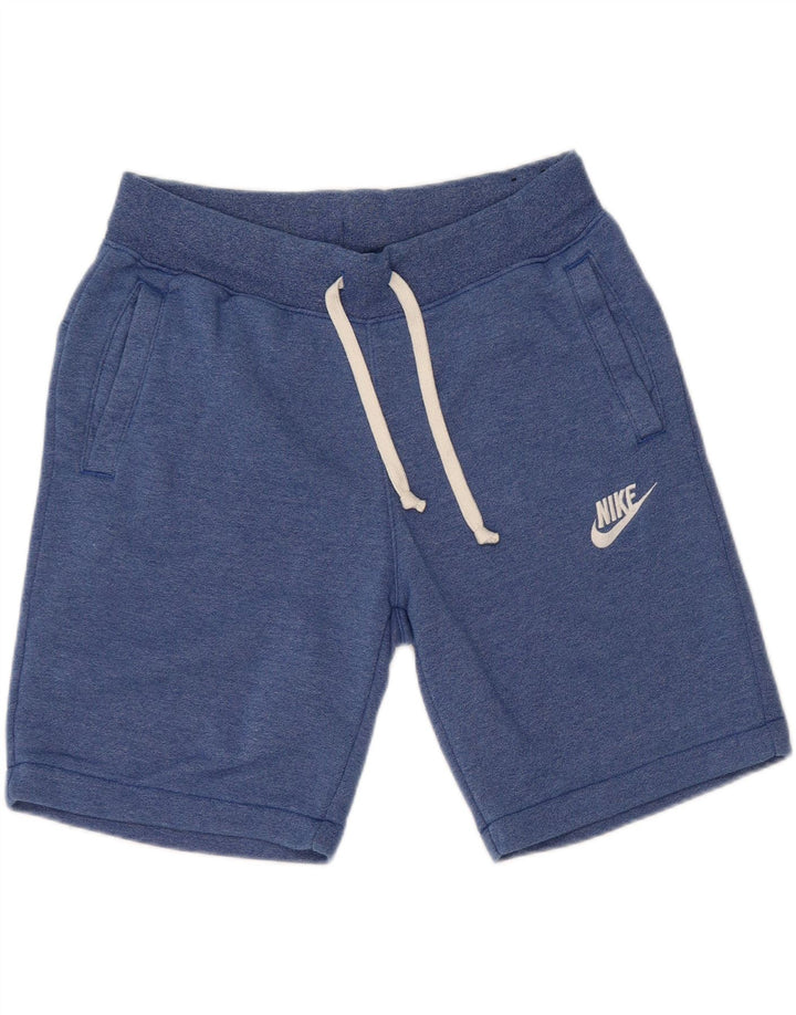 NIKE Mens Sport Shorts Medium Blue Cotton Vintage Nike and Second-Hand Nike from Messina Hembry 