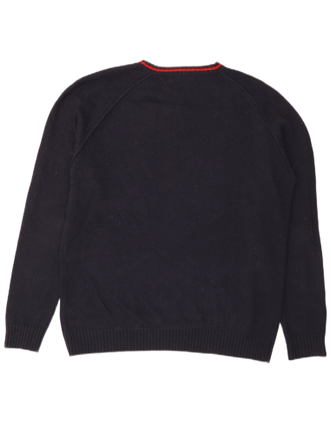 Maglione da uomo con scollo a barca Slam 2XL in lana blu navy