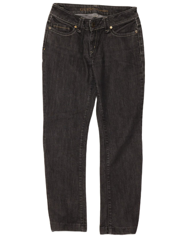 Jeans Guess Crop Slim da Donna W29 L26 Grigi