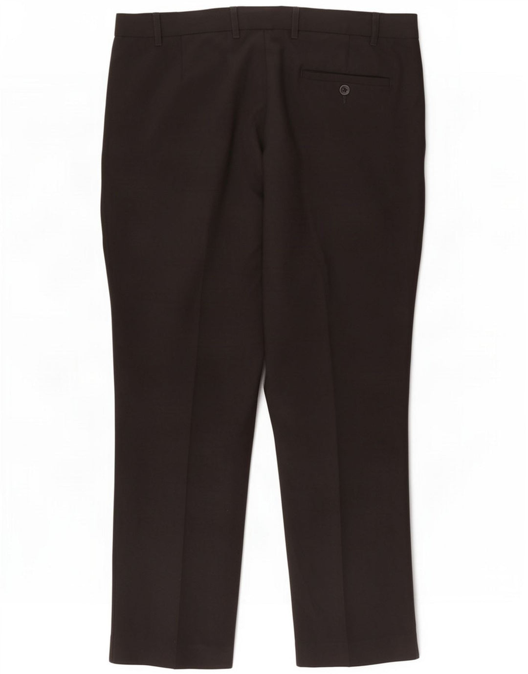 Marks & Spencer Pantaloni casual slim da uomo W38 L29 Poliestere nero