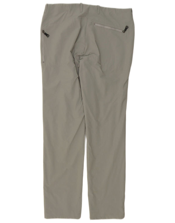 Pantaloni cargo slim da donna Rohan UK 12 Medium W32 L30 Poliammide grigio