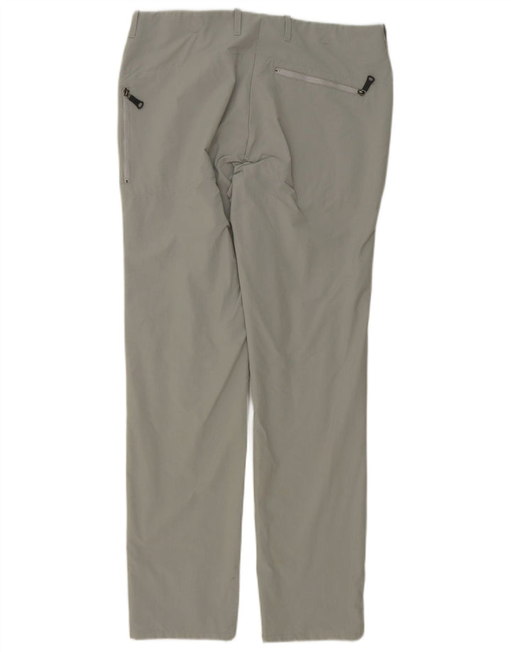 Pantaloni cargo slim da donna Rohan UK 12 Medium W32 L30 Poliammide grigio