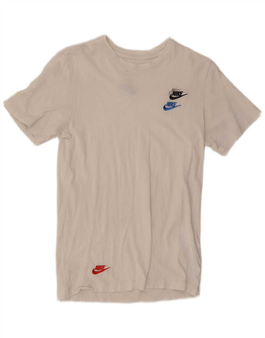 T-shirt Nike da uomo Top XS in cotone bianco