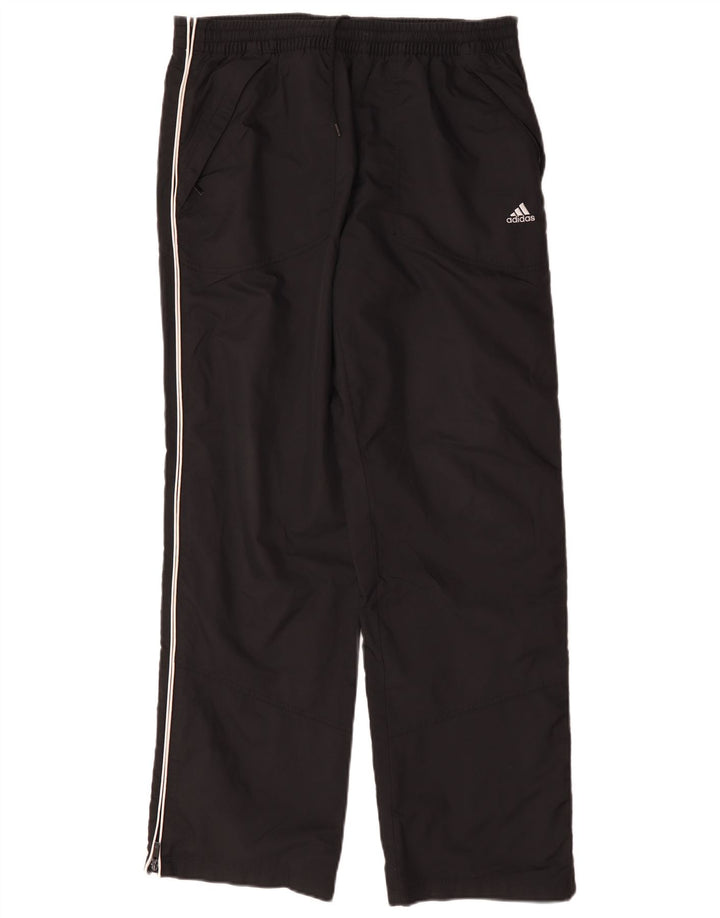 Pantaloni da tuta da uomo Adidas Medium Black Colourblock in poliestere
