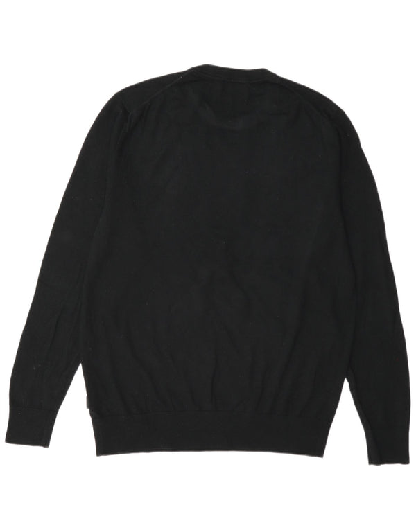 Calvin Klein Uomo Maglione girocollo girocollo XL Lana nera