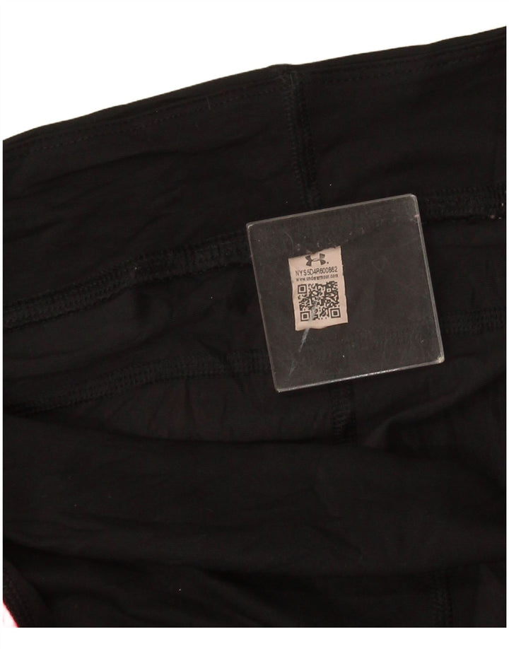 Leggings Capri da donna Under Armour UK 16 Large Black Colourblock