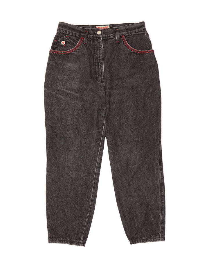 CAPPOPERA Womens High Waist Cropped Jeans W30 L25 Grey Cotton Vintage Cappopera and Second-Hand Cappopera from Messina Hembry 