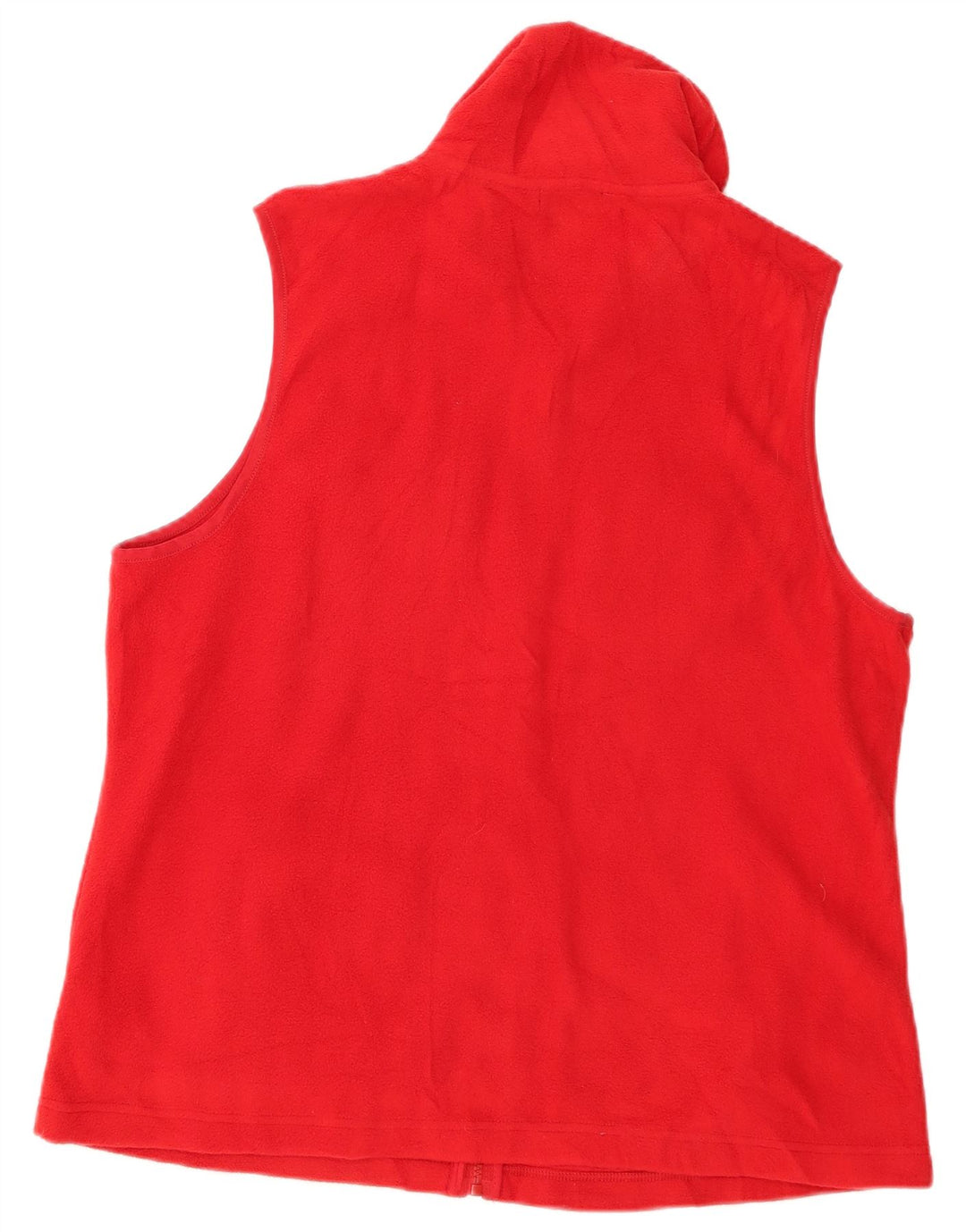Gilet in pile da donna CHAPS UK 18 XL rosso poliestere