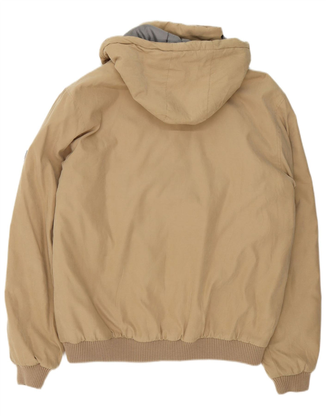 Giubbotto bomber con cappuccio da uomo Slam UK 42 XL Poliestere beige