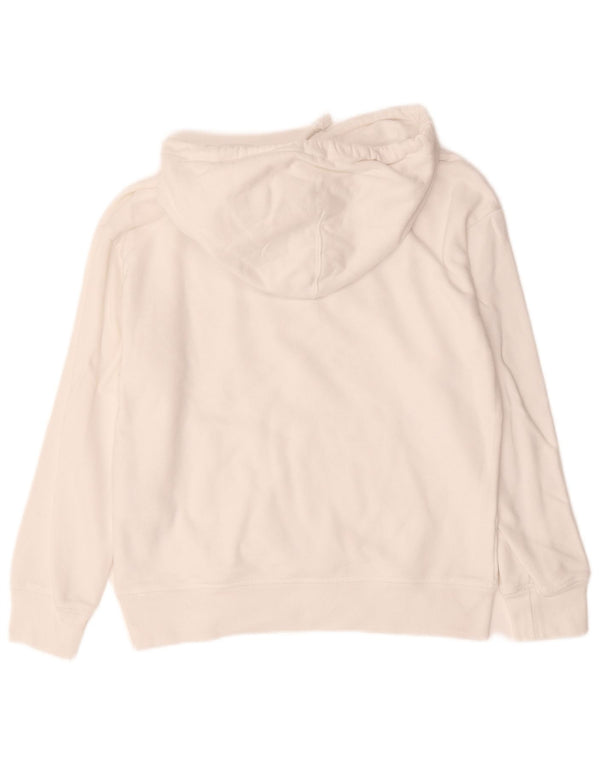 Levi's Uomo Felpa con cappuccio vestibilità ampia grafica XS Cotone bianco