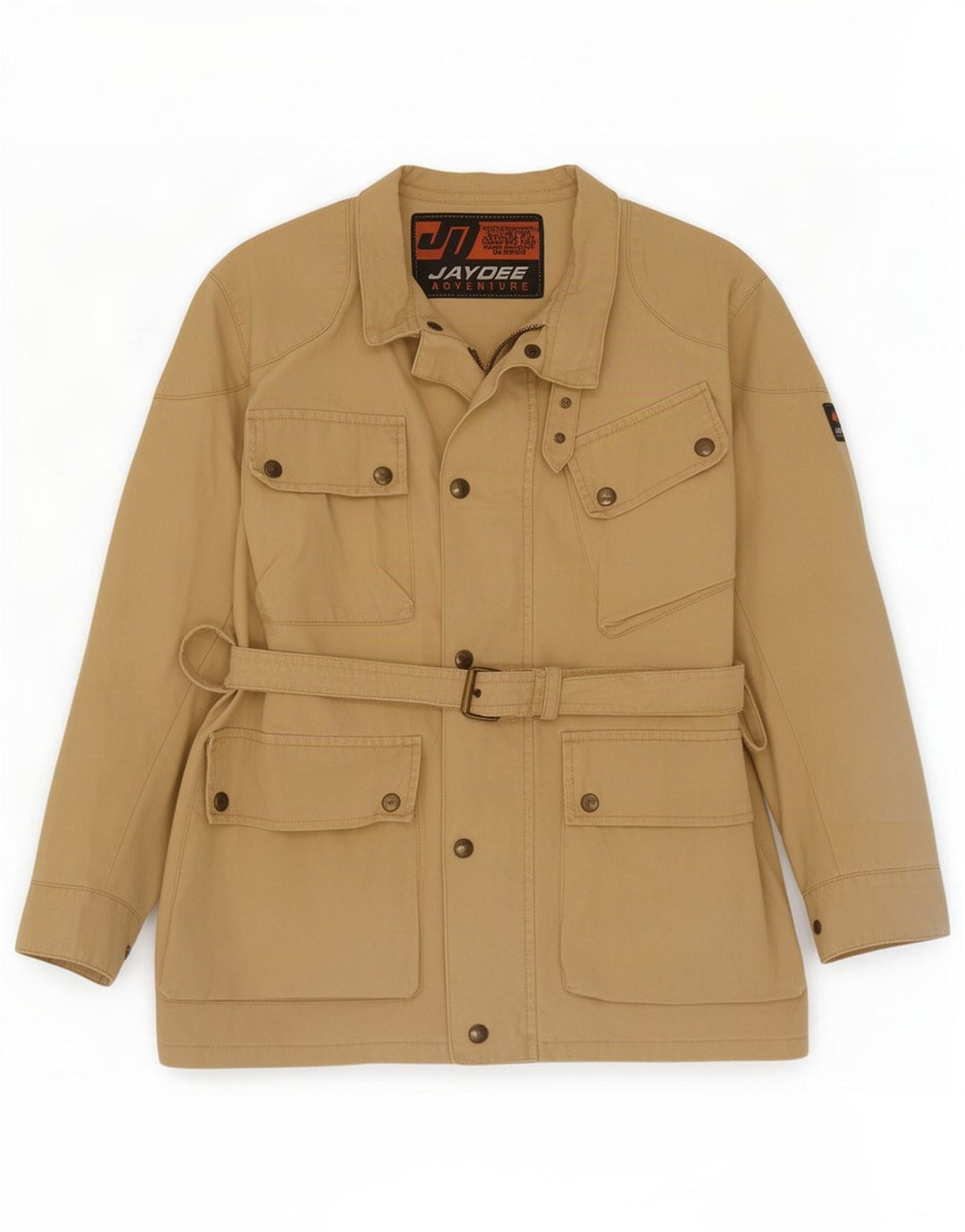 Giacca utilitaria vintage da uomo UK 36 piccola beige