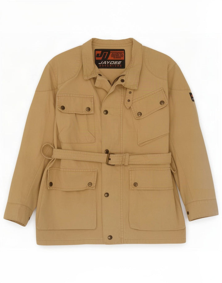 Giacca utilitaria vintage da uomo UK 36 piccola beige