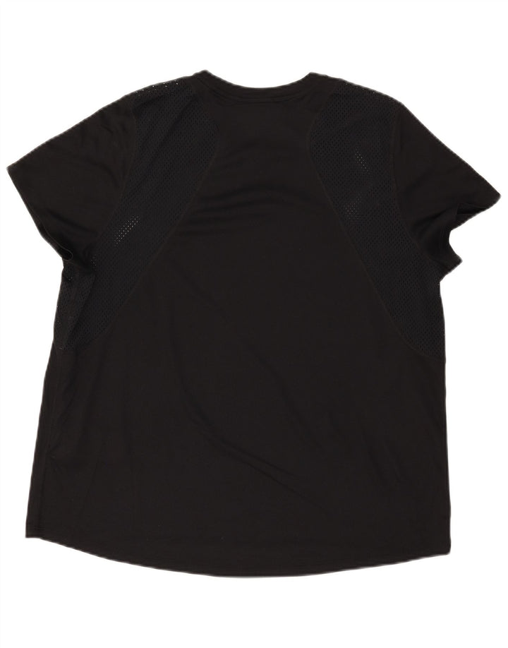T-shirt da donna Nike Dri Fit Top UK 18 XL poliestere nero
