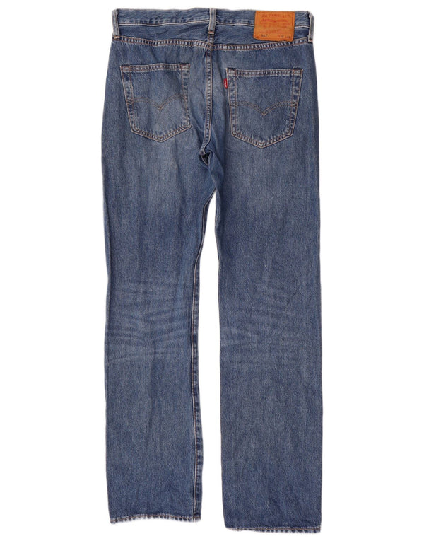Levi's Uomo 501 Jeans dritti W30 L30 Cotone Blu