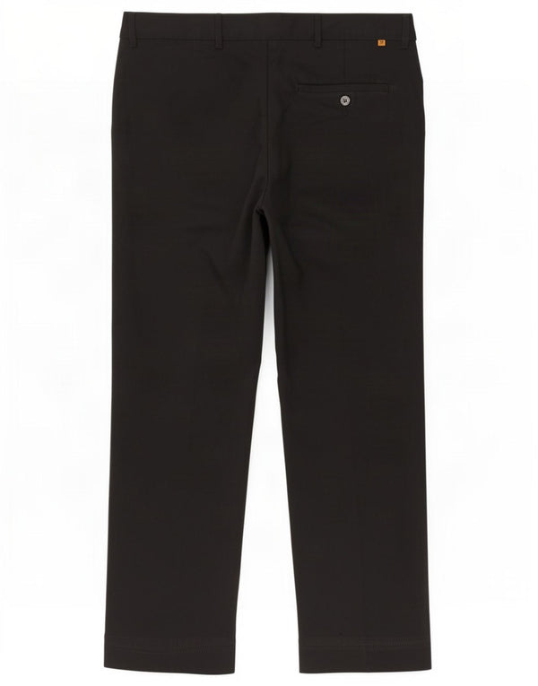 Pantaloni casual dritti da donna Farah W36 L27 poliestere nero
