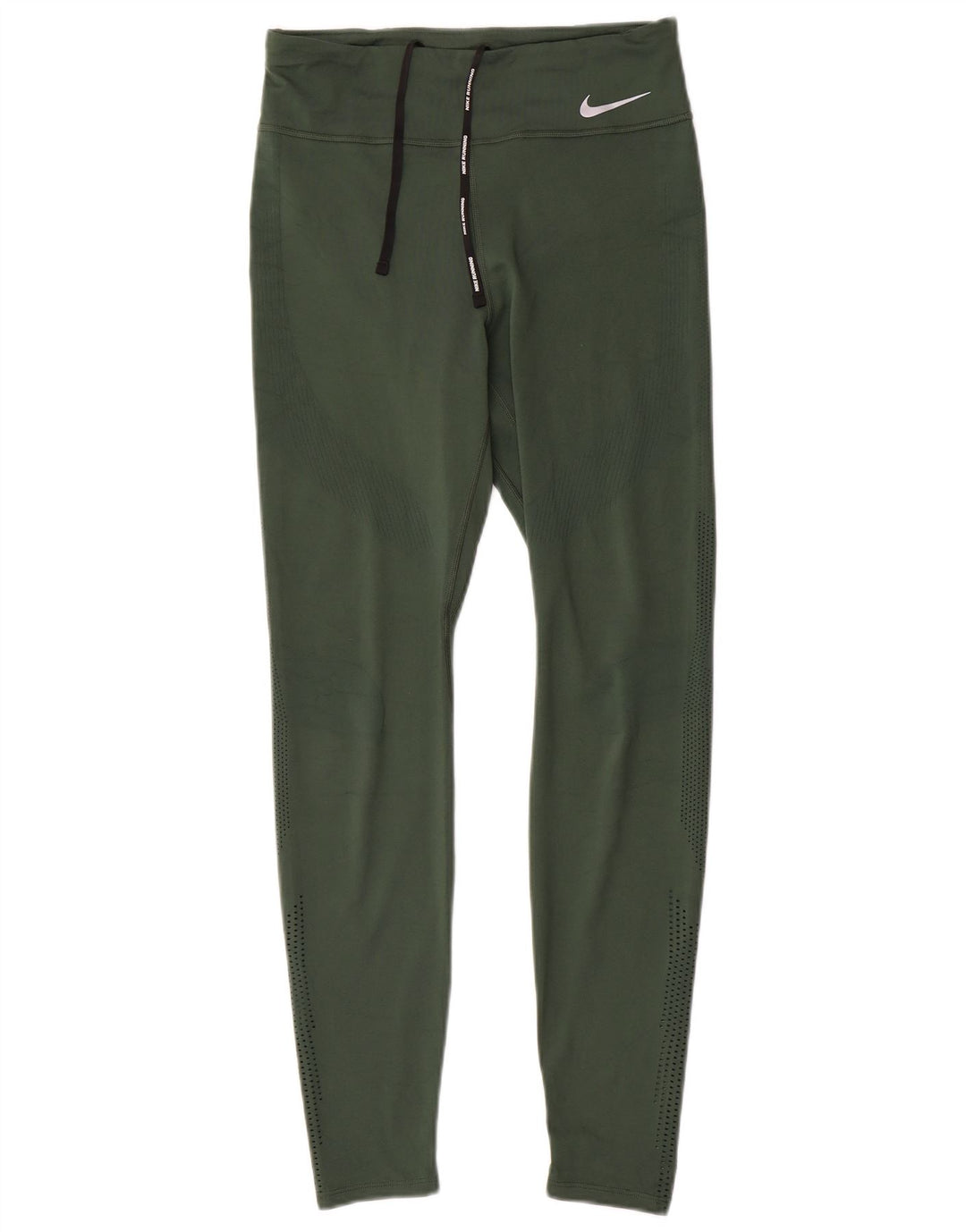 Leggings Nike Dri Fit da donna UK 14 poliestere verde medio
