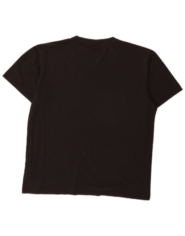 Maglietta grafica da uomo Tommy Hilfiger Top 2XL Nera