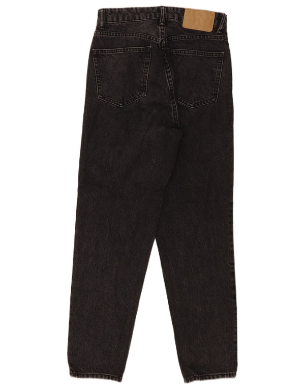 Jeans affusolati a vita alta da donna Zara EU 34 2XS W24 L27 cotone nero