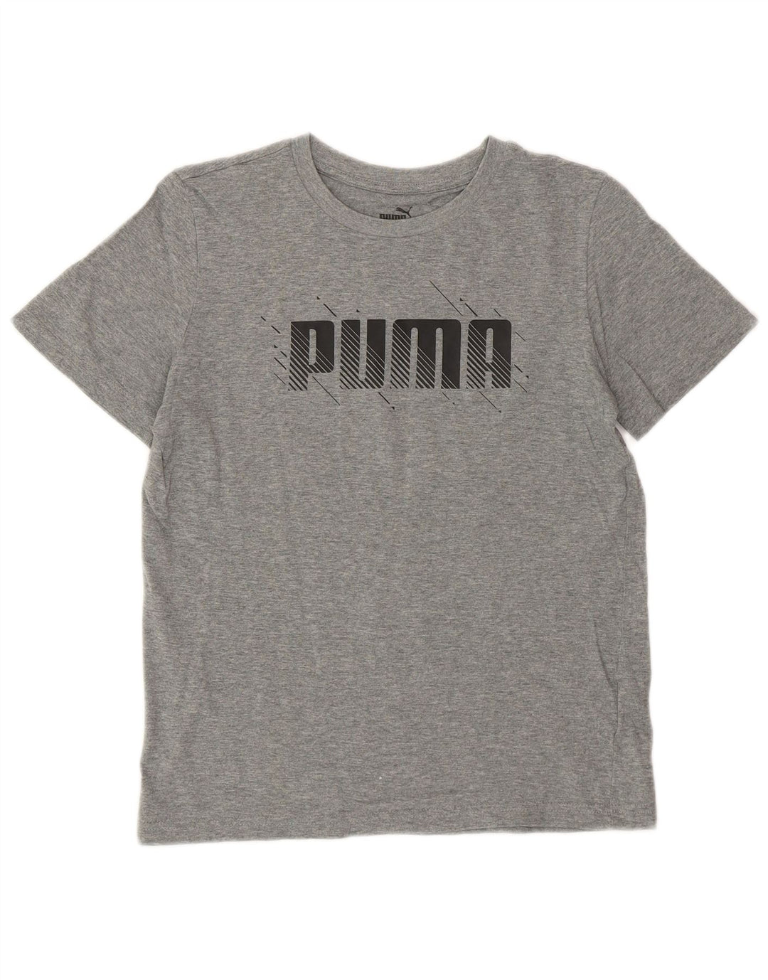 Maglietta grafica da ragazzo Puma 11-12 anni Grigia chiazzata