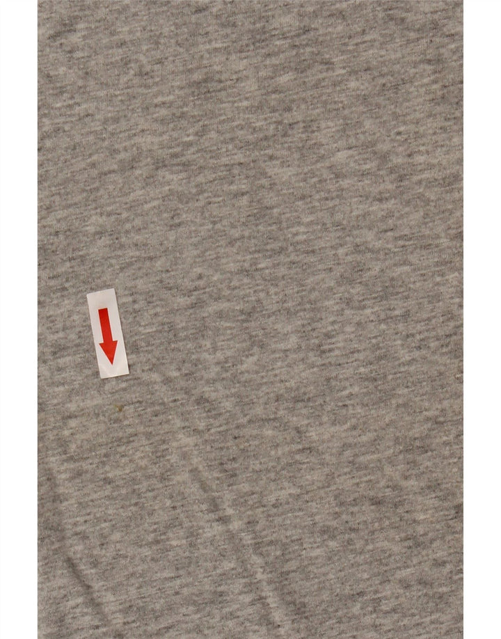 Canotta da uomo Lotto 2XL in cotone color block grigio