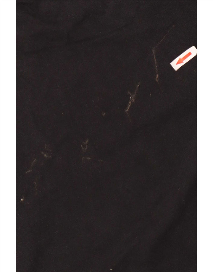 T-shirt grafica da uomo Carhartt Top piccola in cotone nero